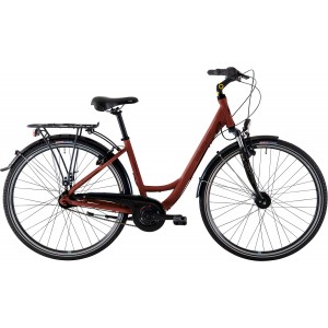 Dviratis BBF Rimini Comfort 7 28 moteriškas bordo