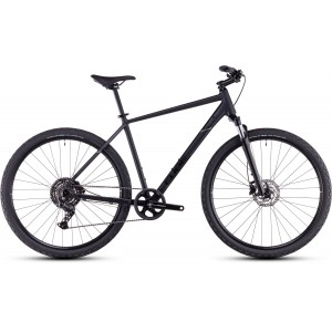 Dviratis Cube Nature ONE black'n'black 2026