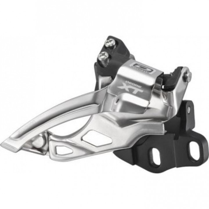 Priekinis pavarų perjungėjas Shimano XT FD-M785, 2x10 Top Swing