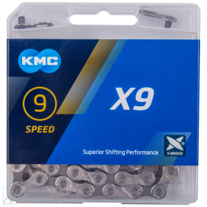 Grandinė 9 pavaros KMC X9