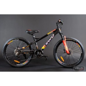 Dviratis Ewo react S4200 24’’ Black Orange