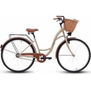 Dviratis Goetze ECO 1 28" Krem