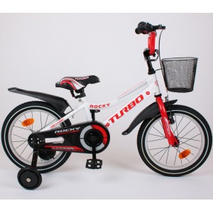 Dviratis Turbo  Rocky 16" Raudonas