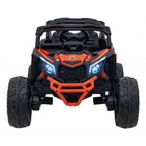 Elektromobilis vaikams ATV CAN-AM Maverick oranžinis 4x50w