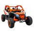 Elektromobilis vaikams Bagis Maverick Turbo RR 4 x 200w oranžinis