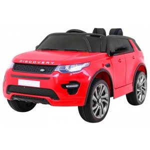 Elektromobilis vaikams Land Rover Discovery raudonas 2 x 35w