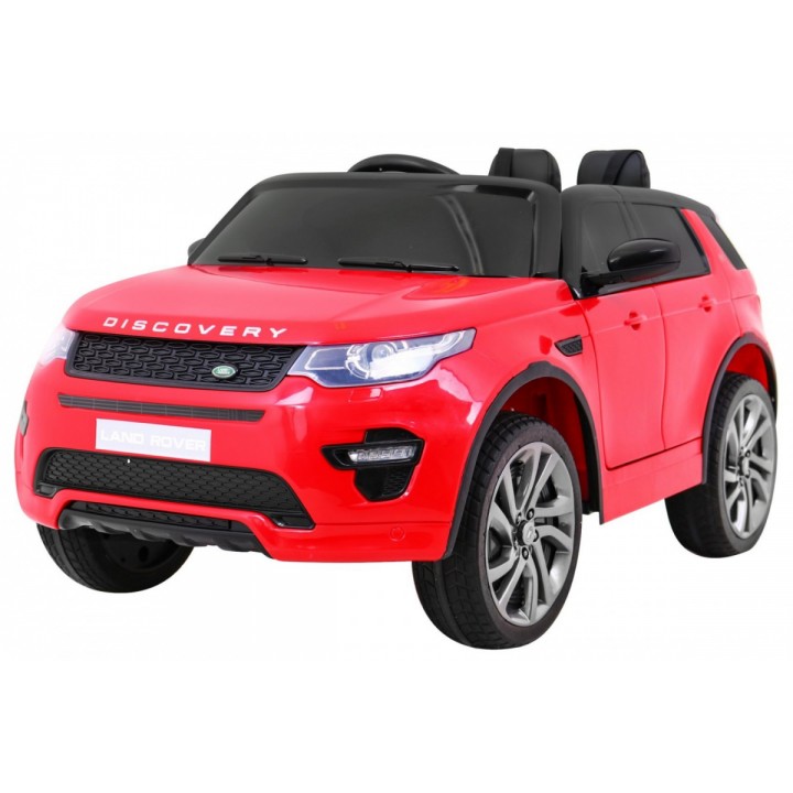 Elektromobilis vaikams Land Rover Discovery raudonas 2 x 35w