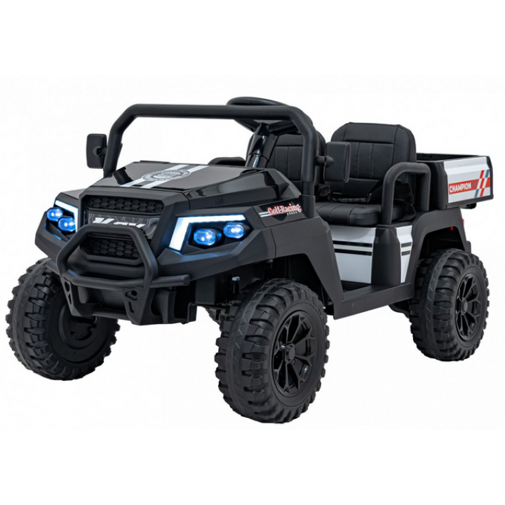 Elektromobilis vaikams Pick Up Champion juodas 2x 200w
