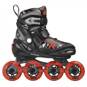Riedučiai Roces Moody TIF Kids Black Sport Red 30-35