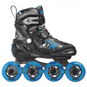 Riedučiai Roces Moody TIF Kids Black/Astro Blue 30-35