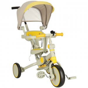 Triratis Trike Fix V4 geltonai pilkas