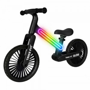 Dviratis balansinis Trike Fix GLOW BLACK 