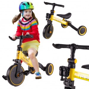 Triratukas Trike Fix Mini 3 in 1 geltonas