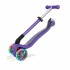 Paspirtukas GLOBBER Junior Foldable Fantasy Lights, violetinis