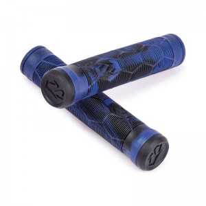 Rankenos paspirtukui Fuzion Hex Pro Scooter Grips Black Blue