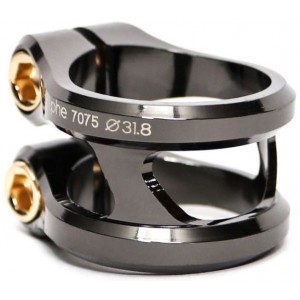 Užveržėjas Ethic Sylphe Double Clamp 31.8 Black Chrome