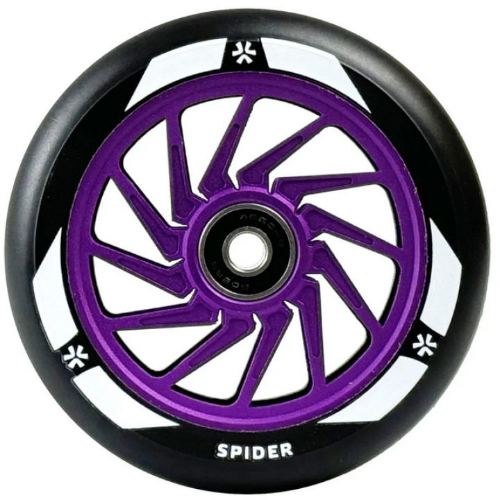 Ratukas UNION Spider Pro Scooter 110mm Black Purple